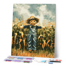 Carica l'immagine nel visualizzatore di Gallery, Diamond Painting - Spaventapasseri autunnale