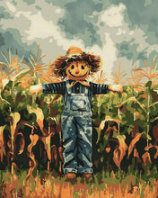 Carica l&#39;immagine nel visualizzatore di Gallery, Diamond Painting - Spaventapasseri autunnale