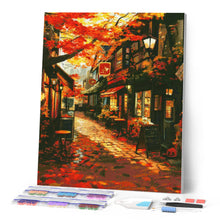 Carica l'immagine nel visualizzatore di Gallery, Diamond Painting - Scorci di paese autunnale