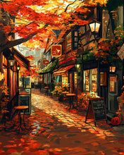 Carica l&#39;immagine nel visualizzatore di Gallery, Diamond Painting - Scorci di paese autunnale