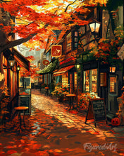 Carica l'immagine nel visualizzatore di Gallery, Diamond Painting - Scorci di paese autunnale