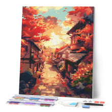 Carica l'immagine nel visualizzatore di Gallery, Diamond Painting - Strada autunnale a Kyoto