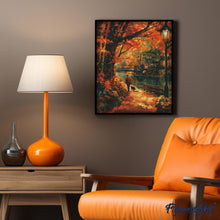 Carica l'immagine nel visualizzatore di Gallery, Diamond Painting - Passeggiate autunnali