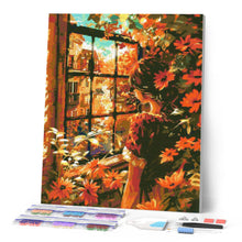 Carica l'immagine nel visualizzatore di Gallery, Diamond Painting - Vista autunnale dalla finestra