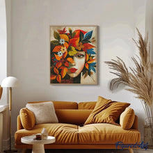Carica l&#39;immagine nel visualizzatore di Gallery, Diamond Painting - Volto d&#39;Autunno ispirato a Picasso