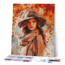 Carica l'immagine nel visualizzatore di Gallery, Diamond Painting - Dama dei venti autunnali