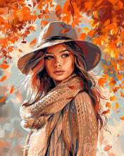 Carica l'immagine nel visualizzatore di Gallery, Diamond Painting - Dama dei venti autunnali