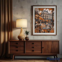 Carica l&#39;immagine nel visualizzatore di Gallery, Diamond Painting - L&#39;ora del caffè autunnale