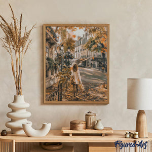 Diamond Painting - Giornata autunnale in città