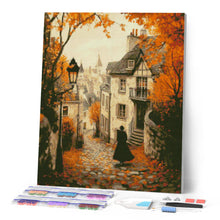 Carica l'immagine nel visualizzatore di Gallery, Diamond Painting - Passeggiata autunnale nel centro storico