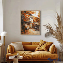 Carica l'immagine nel visualizzatore di Gallery, Diamond Painting - La vetrina del bar in autunno