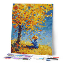 Carica l'immagine nel visualizzatore di Gallery, Diamond Painting - Ragazzo autunnale ispirato a Van Gogh