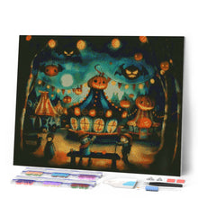 Carica l'immagine nel visualizzatore di Gallery, Diamond Painting - Festa in maschera ad Halloween