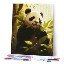 Carica l'immagine nel visualizzatore di Gallery, Diamond Painting - La merenda del Panda