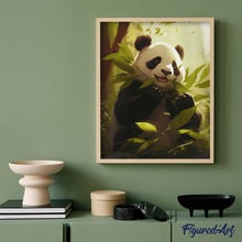 Carica l'immagine nel visualizzatore di Gallery, Diamond Painting - La merenda del Panda