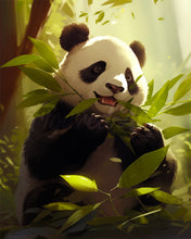 Carica l'immagine nel visualizzatore di Gallery, Diamond Painting - La merenda del Panda