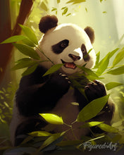 Carica l'immagine nel visualizzatore di Gallery, Diamond Painting - La merenda del Panda