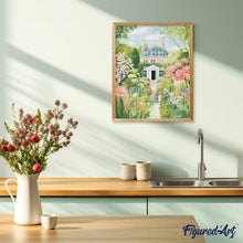 Carica l&#39;immagine nel visualizzatore di Gallery, Diamond Painting - Casa con Giardino