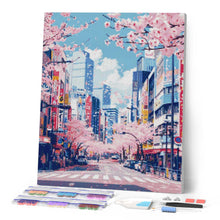 Carica l'immagine nel visualizzatore di Gallery, Diamond Painting - Fiori di Ciliegio a Tokyo