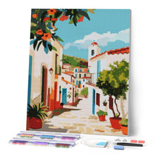 Carica l'immagine nel visualizzatore di Gallery, Diamond Painting - Vicolo Mediterraneo