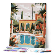 Carica l'immagine nel visualizzatore di Gallery, Diamond Painting - Villa a Marrakech