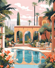 Carica l'immagine nel visualizzatore di Gallery, Diamond Painting - Villa a Marrakech