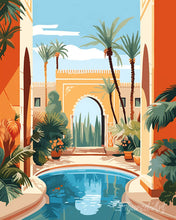 Carica l'immagine nel visualizzatore di Gallery, Diamond Painting - Villa Marocchina