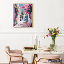 Carica l&#39;immagine nel visualizzatore di Gallery, Diamond Painting - Vicolo Fiorito
