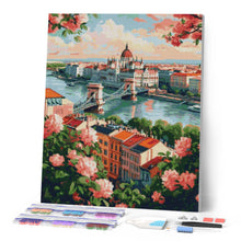 Carica l'immagine nel visualizzatore di Gallery, Diamond Painting - Budapest in Fiore