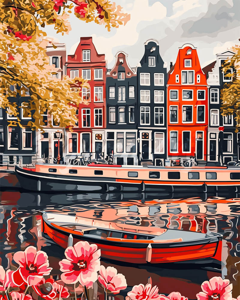 Diamond Painting - Lungomare di Amsterdam