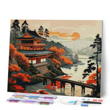 Carica l'immagine nel visualizzatore di Gallery, Diamond Painting - Vista Vintage sulla Pagoda