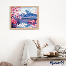 Carica l'immagine nel visualizzatore di Gallery, Diamond Painting - Monte Fuji e Sakura in Fiore