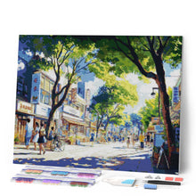 Carica l'immagine nel visualizzatore di Gallery, Diamond Painting - Strada del Mercato Locale in Giappone