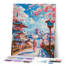 Carica l'immagine nel visualizzatore di Gallery, Diamond Painting - Viale dei Sakura a Kyoto
