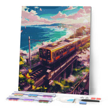 Carica l'immagine nel visualizzatore di Gallery, Diamond Painting - Viaggi e Sakura in Fiore sull’Oceano