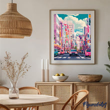 Carica l'immagine nel visualizzatore di Gallery, Diamond Painting - Strada Affollata in Giappone