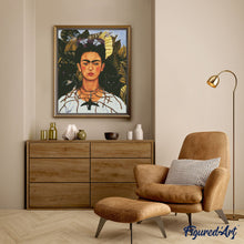Carica l&#39;immagine nel visualizzatore di Gallery, Diamond Painting - Frida - Autoritratto con collana di spine