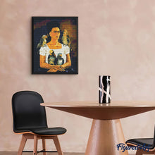 Carica l&#39;immagine nel visualizzatore di Gallery, Diamond Painting - Frida - Io e i miei pappagalli