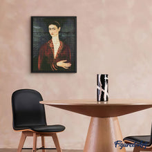 Carica l&#39;immagine nel visualizzatore di Gallery, Diamond Painting - Frida - Autoritratto in abito di velluto