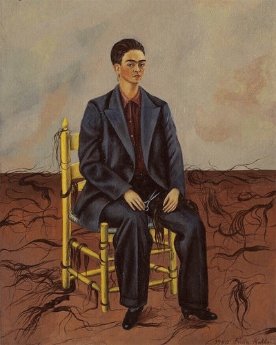Diamond Painting - Frida - Autoritratto con capelli tagliati