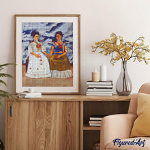 Carica l&#39;immagine nel visualizzatore di Gallery, Diamond Painting - Frida - Le due Frida