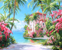 Carica l&#39;immagine nel visualizzatore di Gallery, Diamond Painting - Casa sulla Costa Paradiso