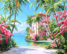 Carica l'immagine nel visualizzatore di Gallery, Diamond Painting - Casa sulla Costa Paradiso