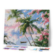 Carica l'immagine nel visualizzatore di Gallery, Diamond Painting - Paesaggio da Sogno Tropicale