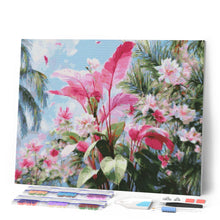 Carica l'immagine nel visualizzatore di Gallery, Diamond Painting - Fioritura Tropicale Rosa