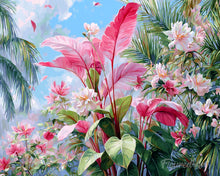 Carica l'immagine nel visualizzatore di Gallery, Diamond Painting - Fioritura Tropicale Rosa