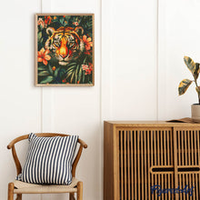 Carica l'immagine nel visualizzatore di Gallery, Diamond Painting - Tigre Tropicale