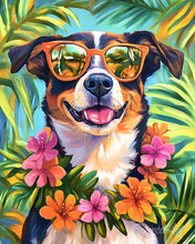 Carica l'immagine nel visualizzatore di Gallery, Diamond Painting - Cane in Vacanza