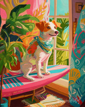Carica l'immagine nel visualizzatore di Gallery, Diamond Painting - Cane Amante del Surf