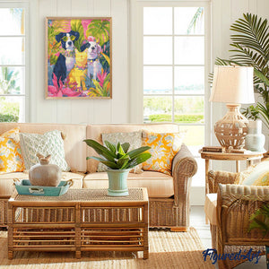 Diamond Painting - Trio Tropicale